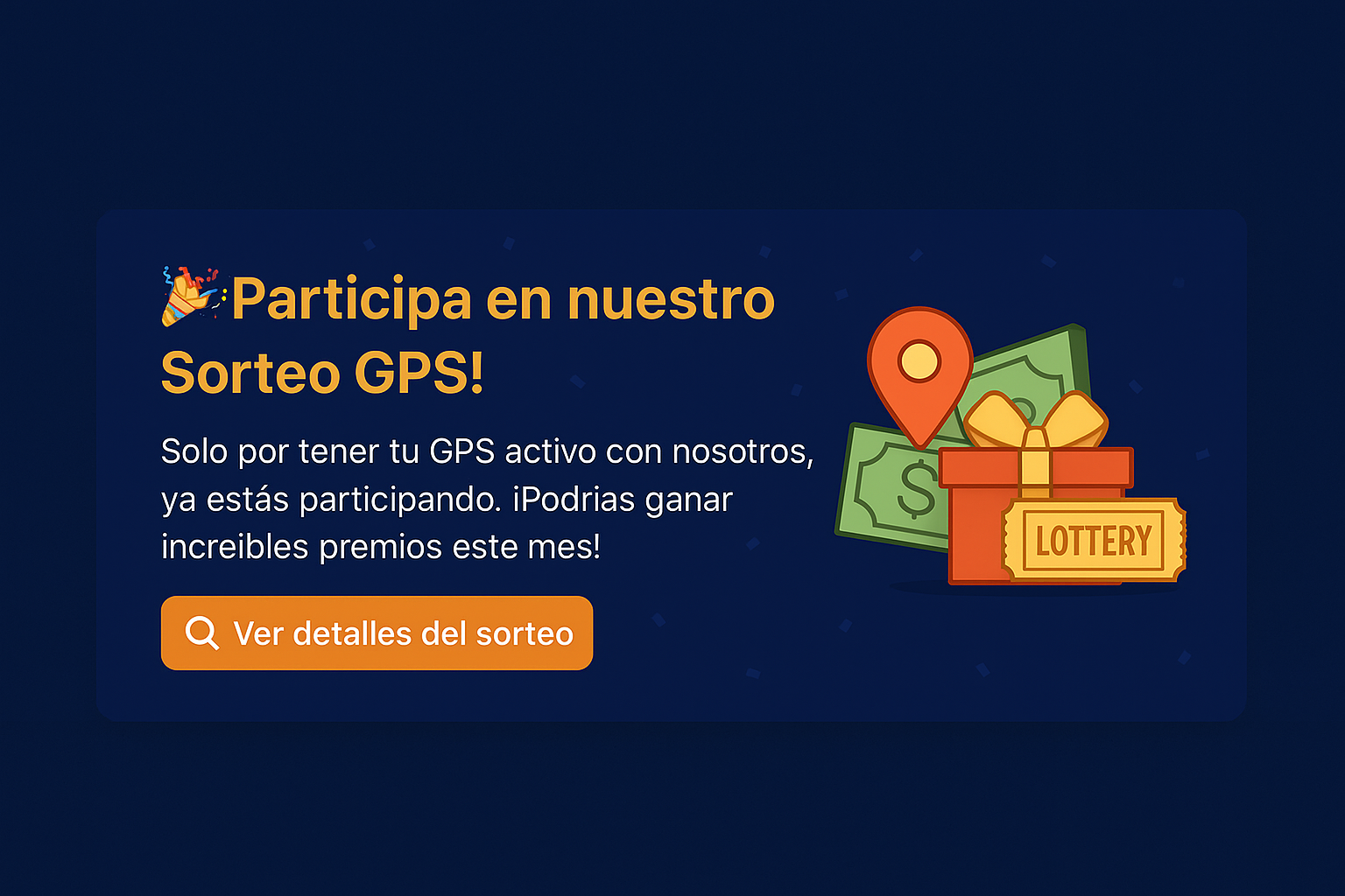 Sorteo GPS